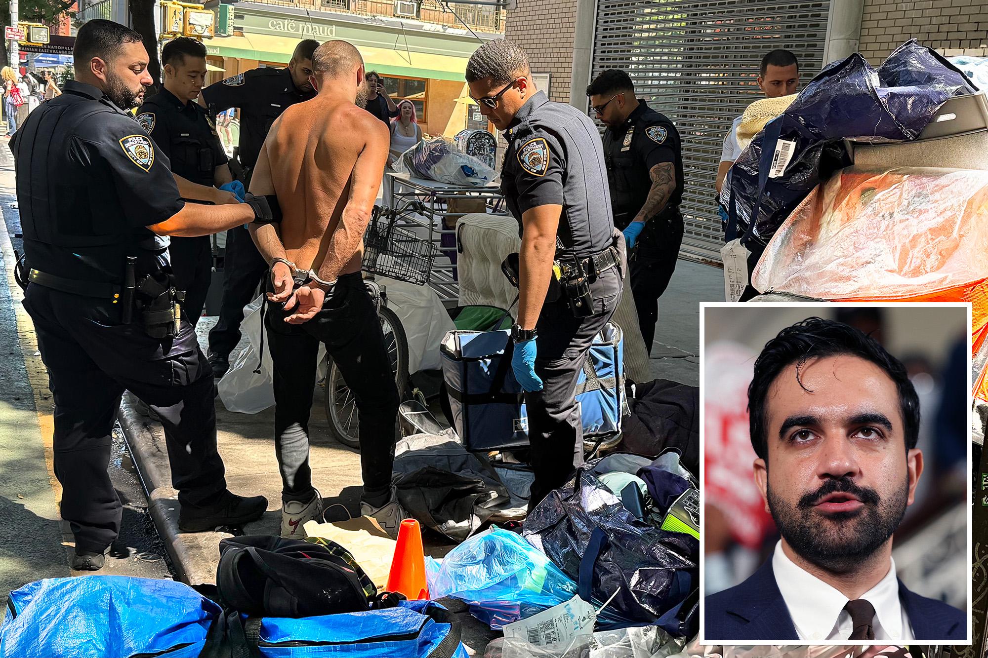 Mamdani bans NYPD from responding to 311 calls on homeless encampments 142086602