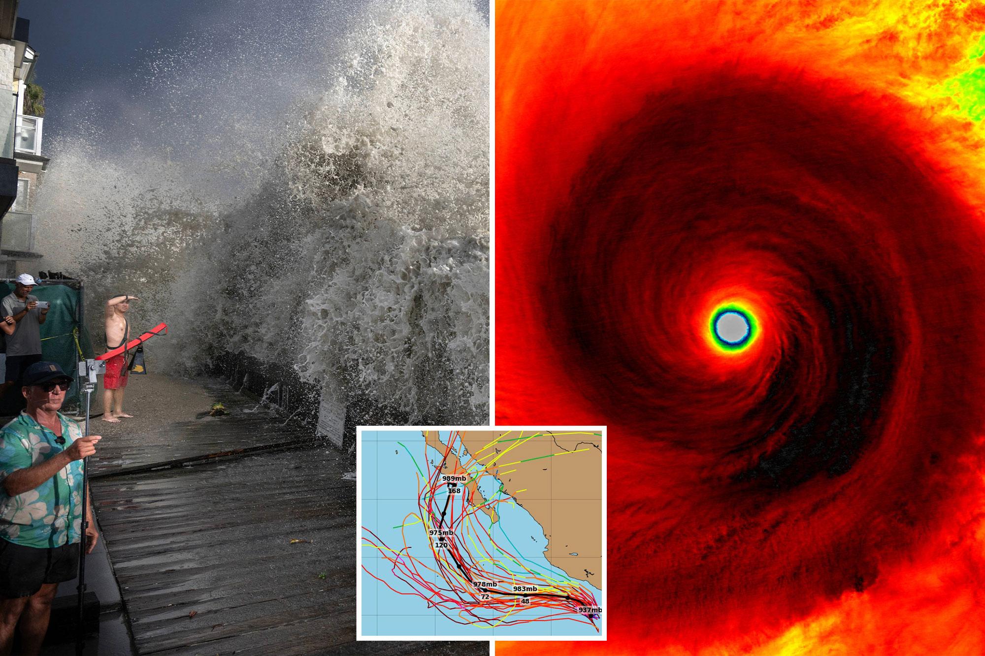 Monster hurricane baffles experts as ‘spaghetti model’ shows beast barrelling toward several US states, what happens if it hits California? 142221366