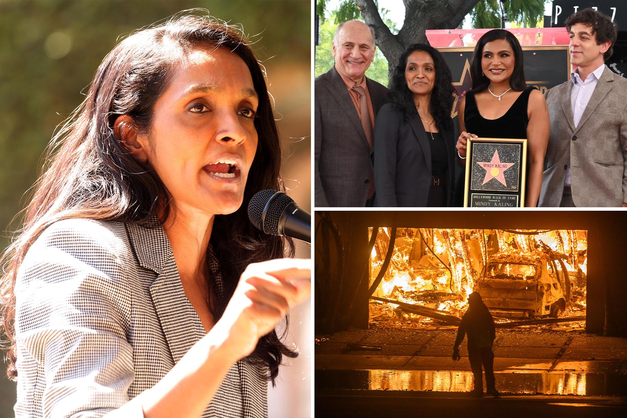 Nithya Raman ditched key Palisades fire recovery votes for Hollywood Walk of Fame bash 142327491