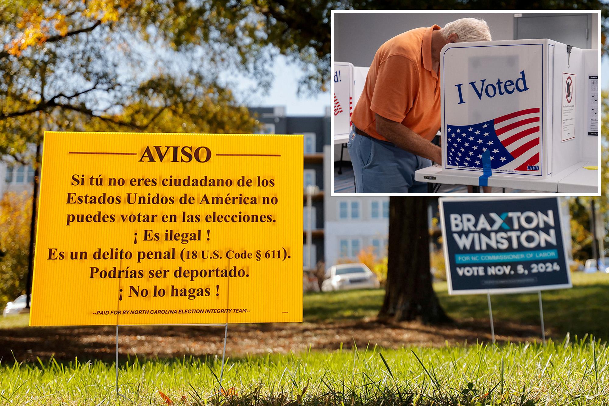 White House pushes purge of non-citizens from voter rolls ahead of midterms: report 142337610