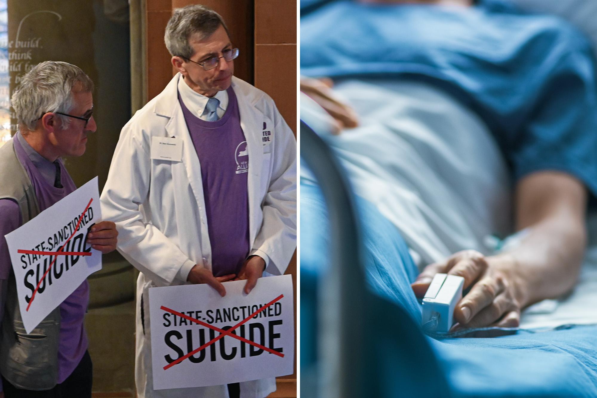 Up to 20 people estimated to have taken part in NY’s assisted suicide law — in just one month since program took effect 142350254