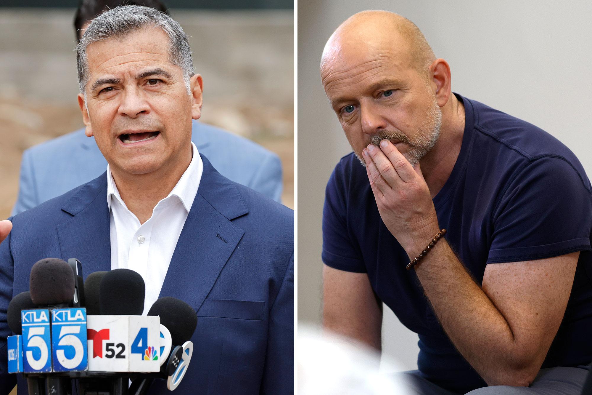 Alarming new poll shows gap widening even further between Steve Hilton and Xavier Becerra 142351262