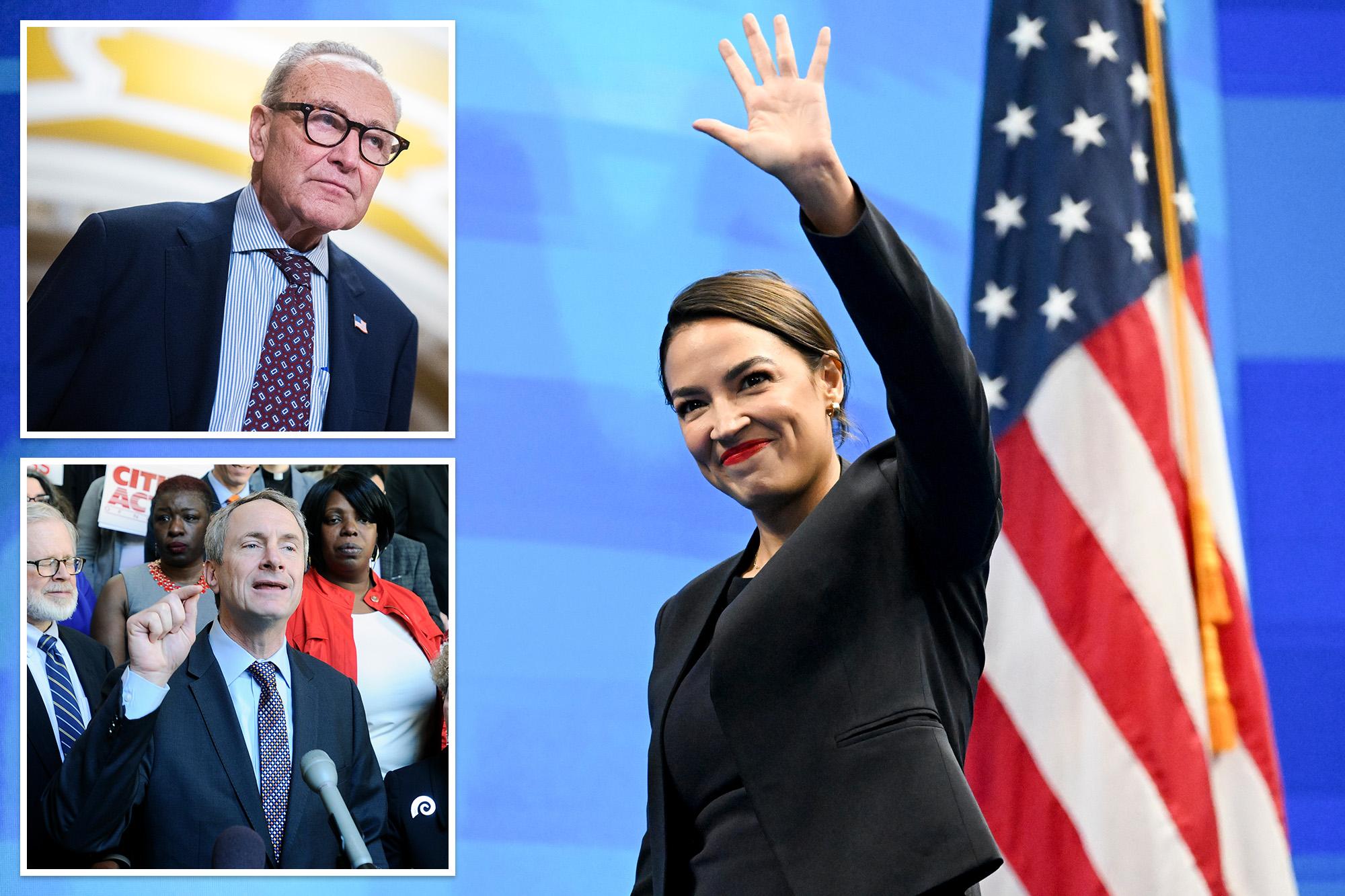 AOC testing the waters for possible 2028 run as she launches upstate NY tour before midterm elections 142386045