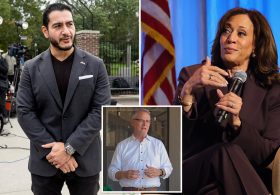 ‘Word salad’ Kamala Harris hits midterm campaign trail — but some Dems are begging ex-VP to just stay home