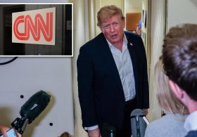 CNN left off Air Force One for Trump’s trip to Tennessee as White House installs new media restriction