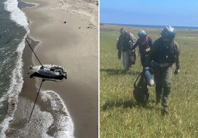 Coast Guard rescues sailor from Santa Rosa Island after boat grounds on shore