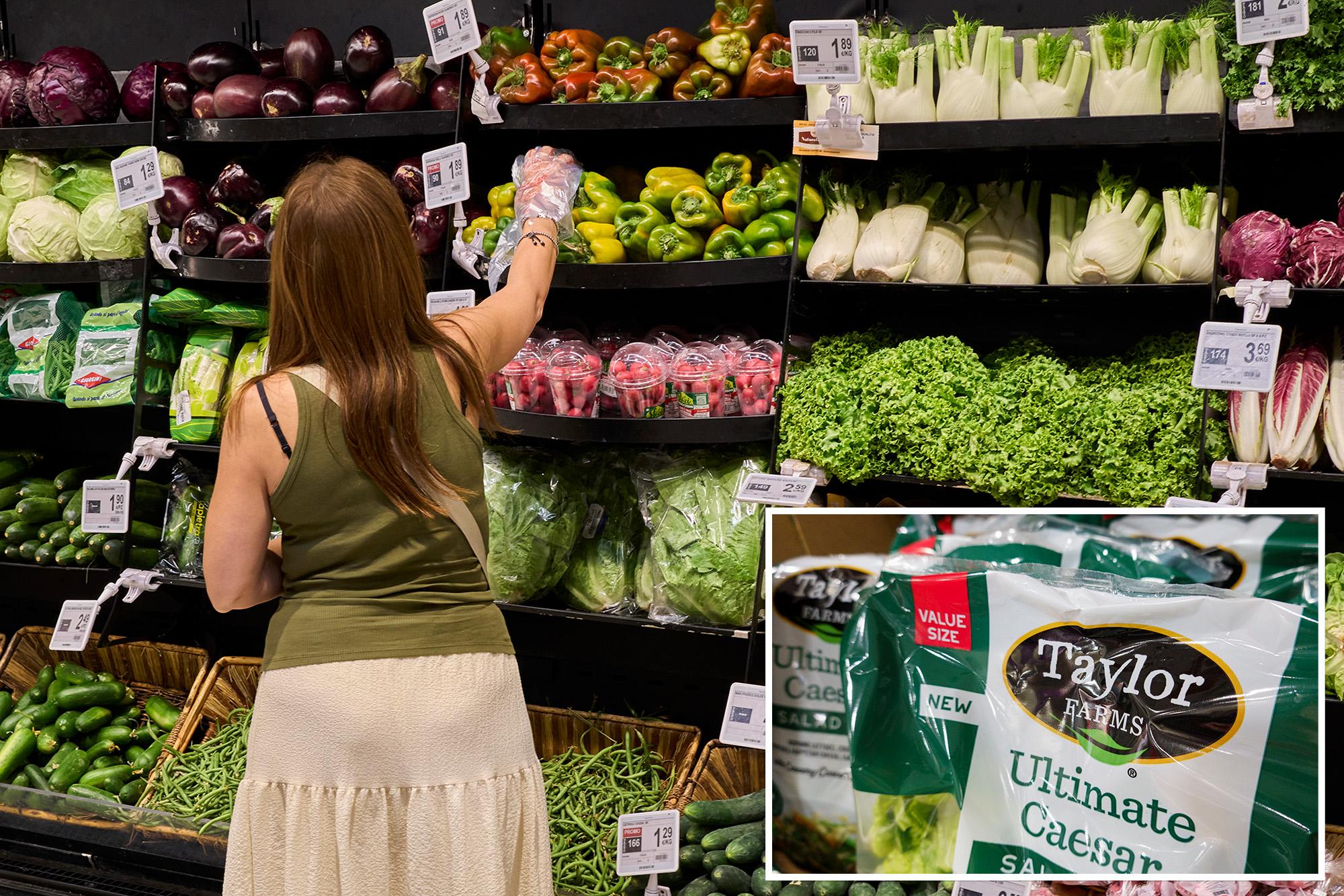 Nearly a third of Americans cut back on eating fresh vegetables after ‘explosive diarrhea’ virus outbreak: poll 143039025