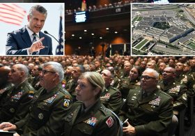Hegseth to slash 20% of general and admiral roles in anti-bureacracy push