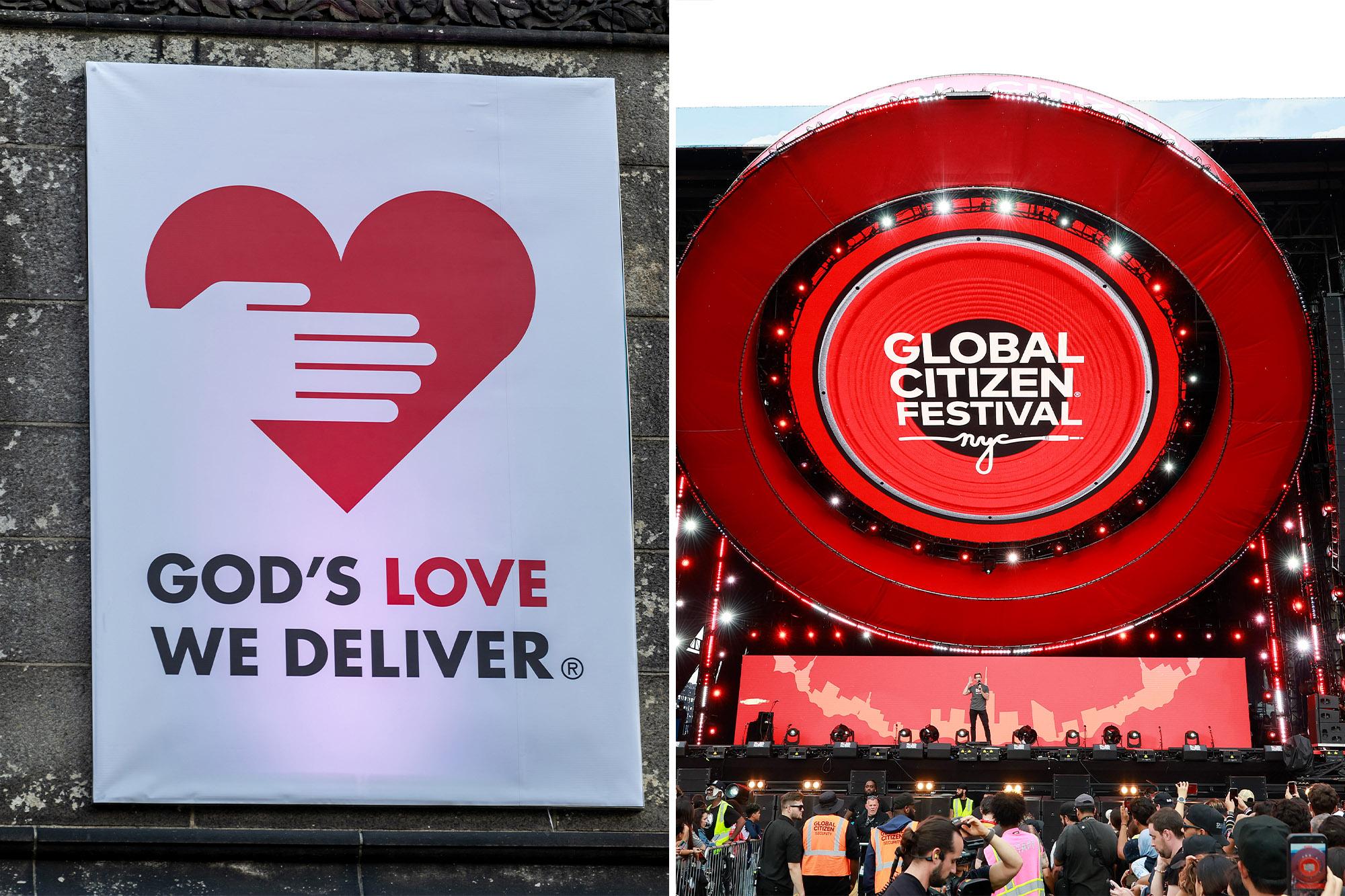 NYC charity God’s Love We Deliver receives gift from Global Citizen Festival — after concert was canceled from storm 143069079