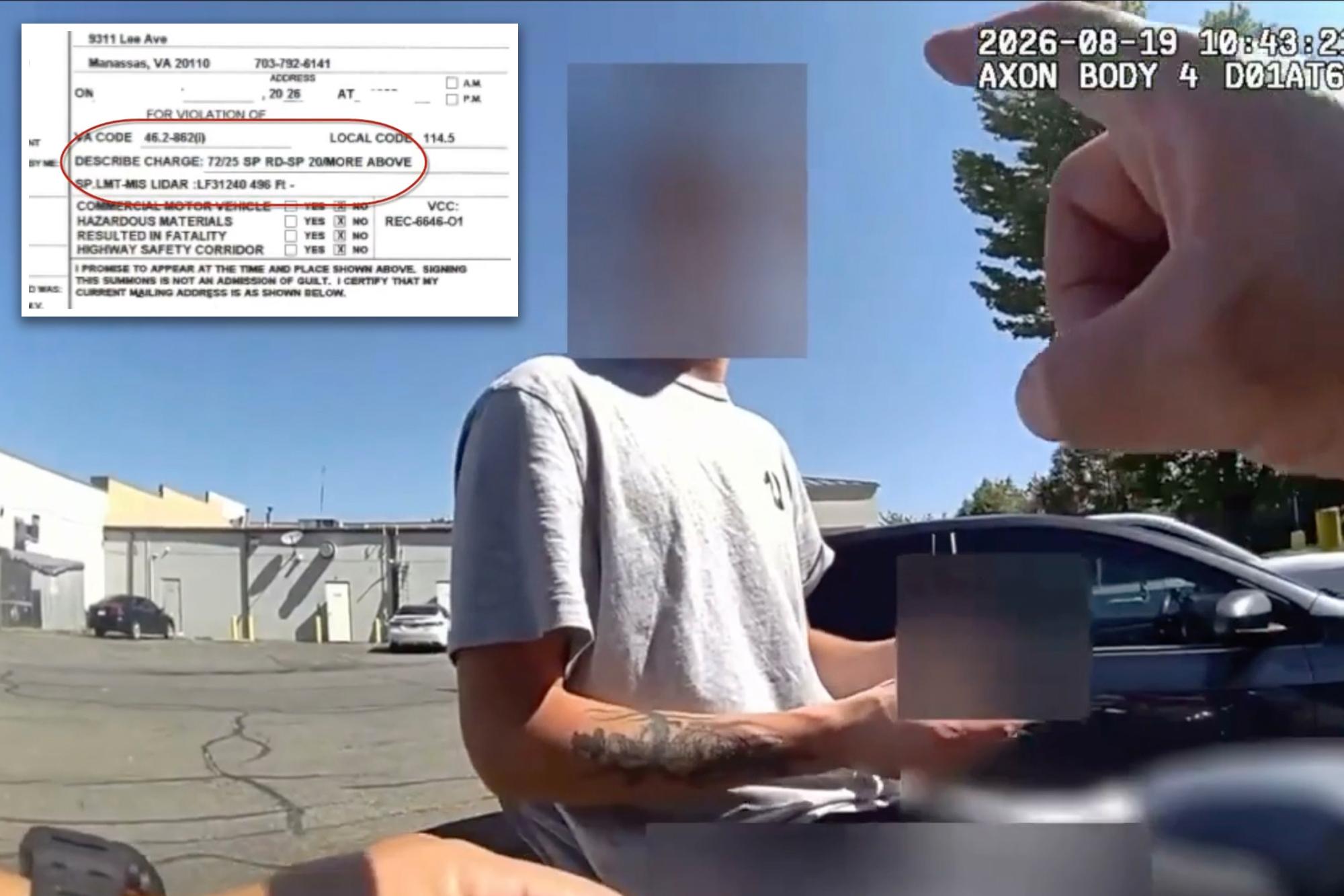 Virginia biker busted going nearly triple the speed limit to beat McDonald’s breakfast cutoff 143104010