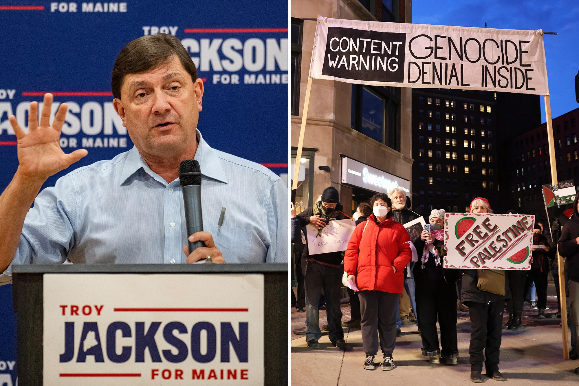 Troy Jackson claims Maine Jews won’t call Gaza war a genocide ‘only because they’re Jewish’ 143147191