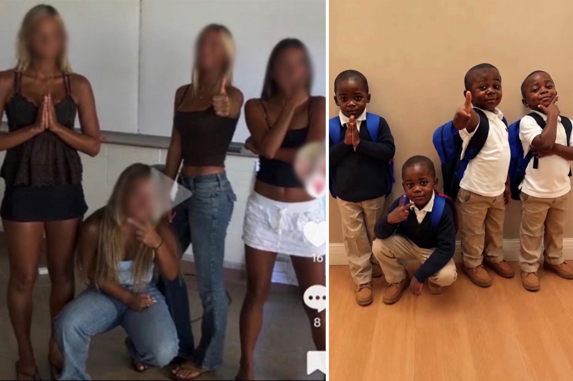 California high school girls spark fury with blackface photo in African-American studies room 143166229