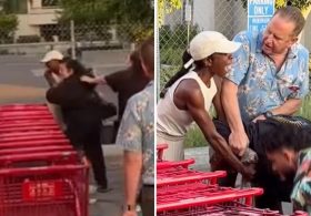 Video shows women duke it out at SoCal Trader Joe’s over kids allegedly left in car