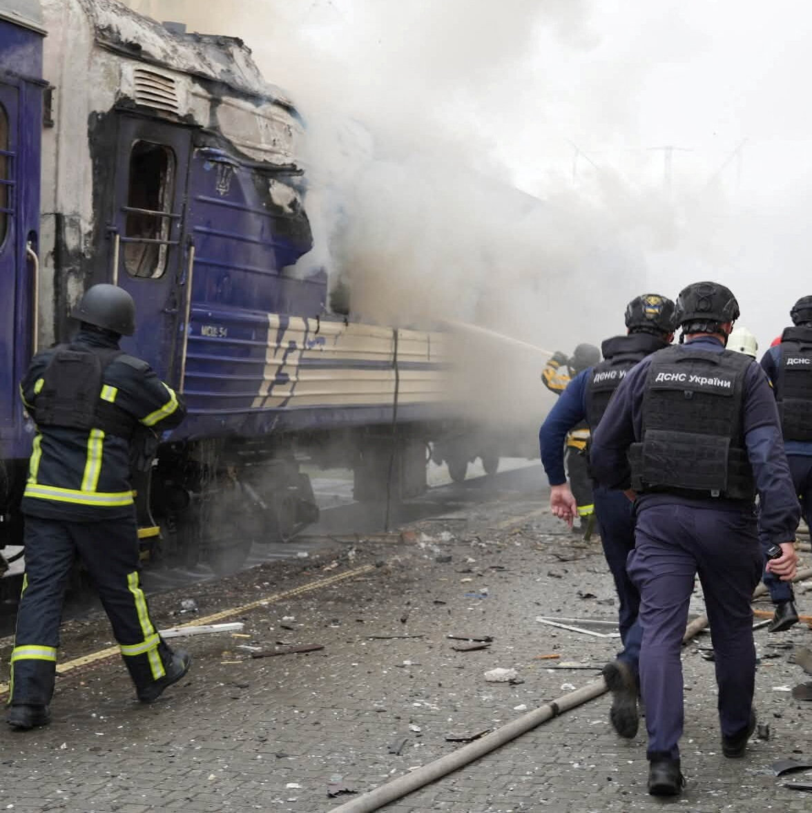 Russian Strike on Train Station Near Poland Seen as Warning to Kyiv’s Allies 14Ukraine Europe mpcz mediumSquareAt3X