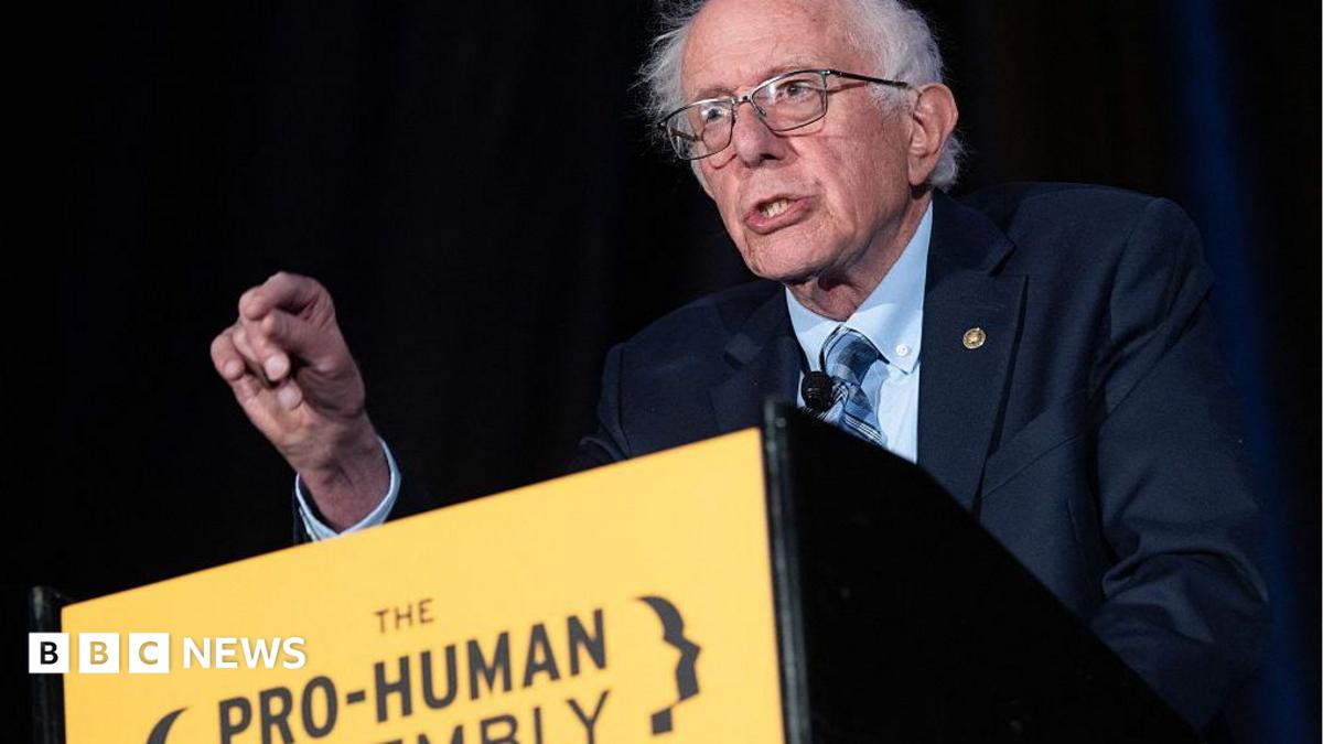 Sanders calls for US and China to work together in banning AI superintelligence 198d1