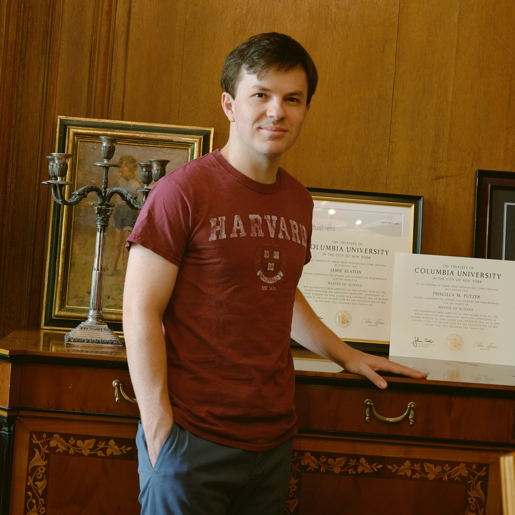 Jamie Beaton Could Be the World’s Most Educated Person 19SOMANY DEGREES 01 khpm mediumSquareAt3X