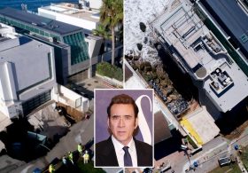 Malibu’s A-list paradise blocked off by monster sinkhole as Nicolas Cage’s $10.5M mansion teeters beside crater