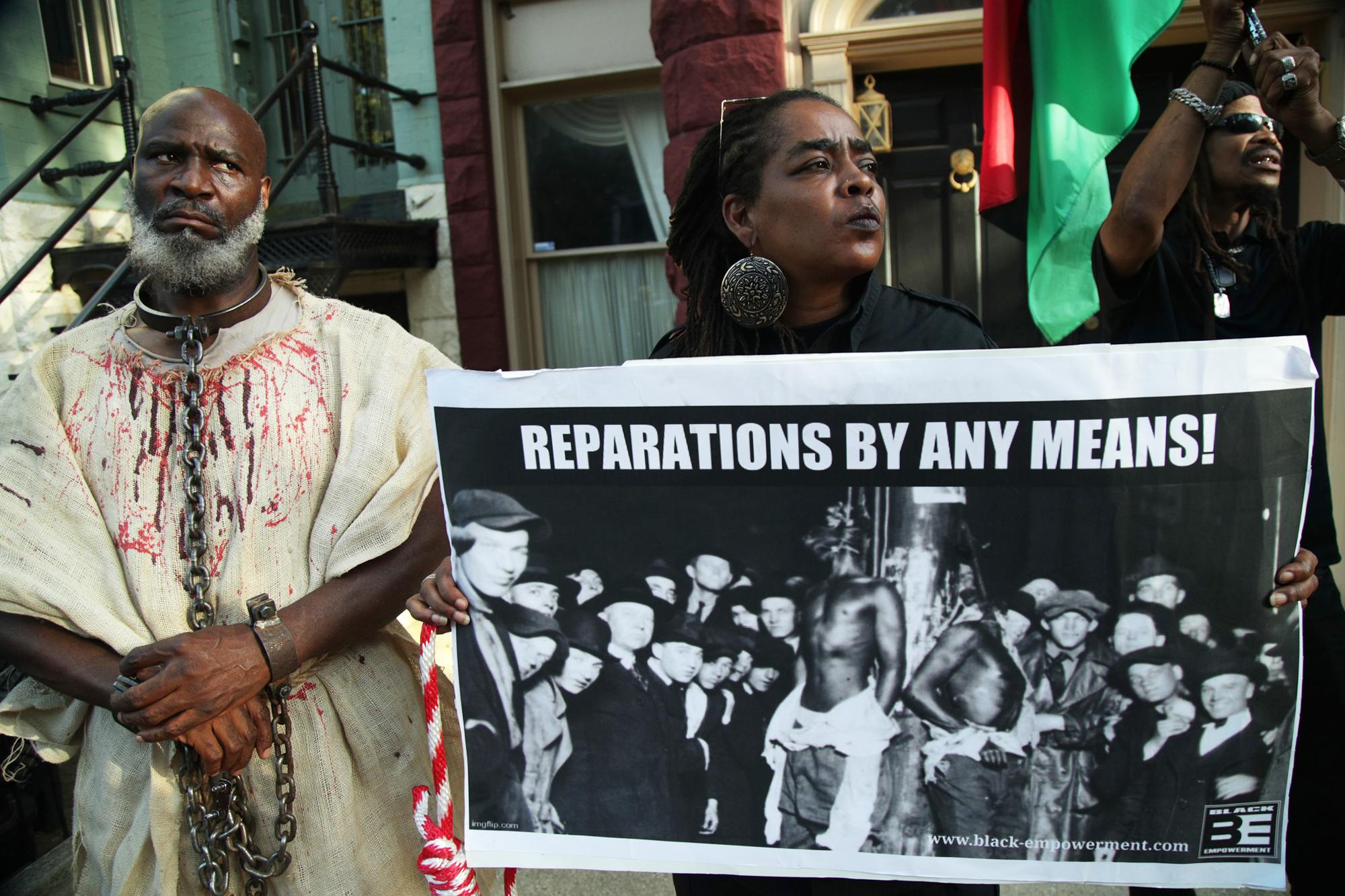 Reparations activists call out Democrat states for using slavery history to fund broader agenda 2019 capitol hill washington dc 143119239