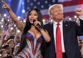 Nicki Minaj Fires Up Young Americans to Vote Red as She Stands Firmly With Trump