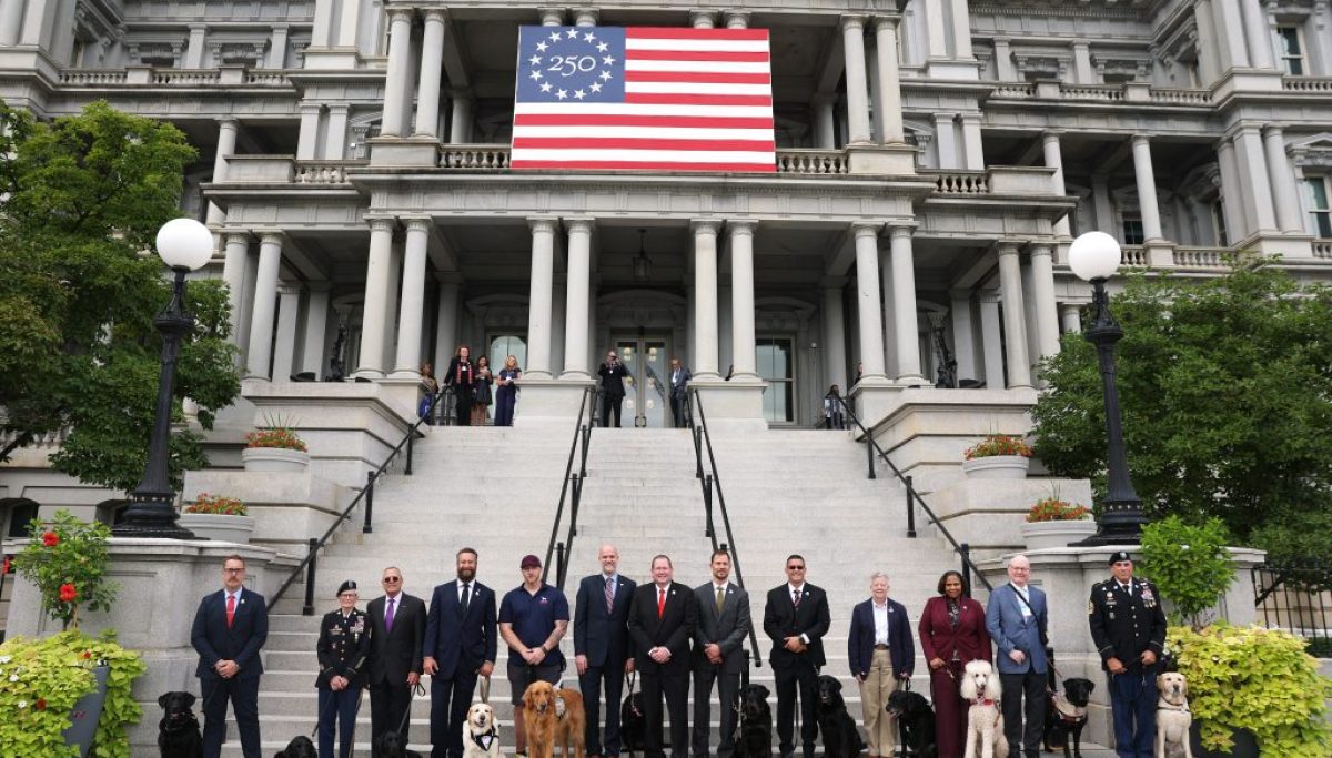 2027 Working Dogs Commemorative Coin designs unveiled at the White House 2296429060 e1790117722341