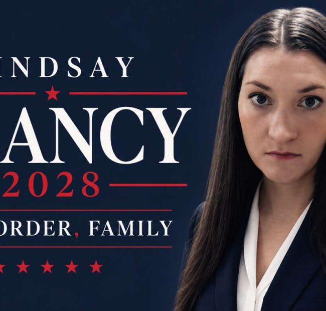 Lindsay Clancy Surges To Commanding Lead As 2028 Democrat Front-Runner