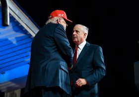 Michael Whatley, the Republican Senate Candidate in North Carolina, Sticks By Trump