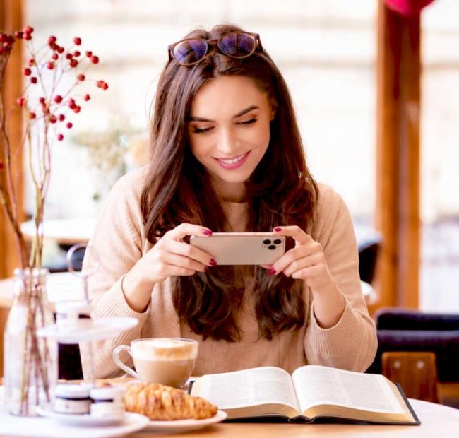 Woman Prepares For Start Of ‘Taking Picture Of Bible Next To Cup Of Coffee’ Season