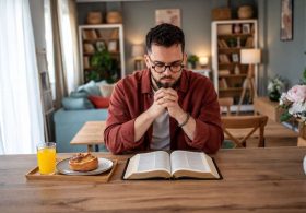 Local Man Pretty Holy Until Children Wake Up