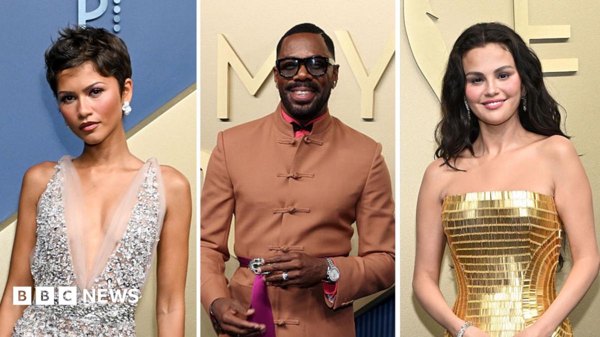 Selena Gomez, Zendaya and other stars light up Emmys red carpet 2c 9