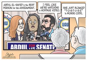 Best political cartoons: I feel like we’re watching a hostage video…