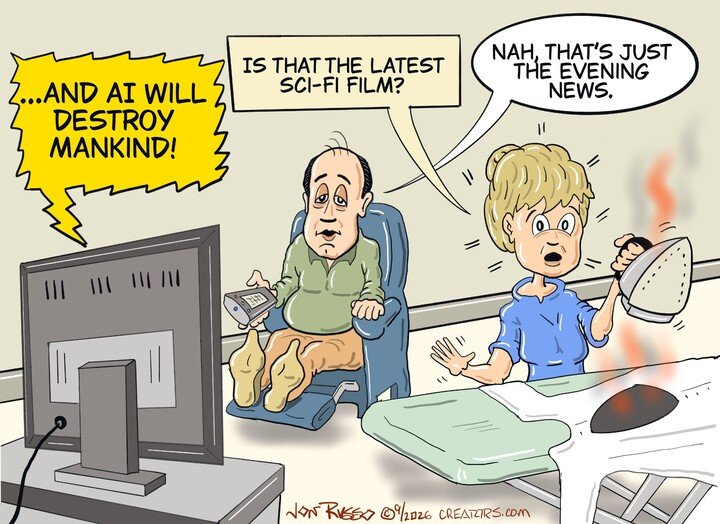 Best political cartoons: Coming up next: The end of everything 3 9 1