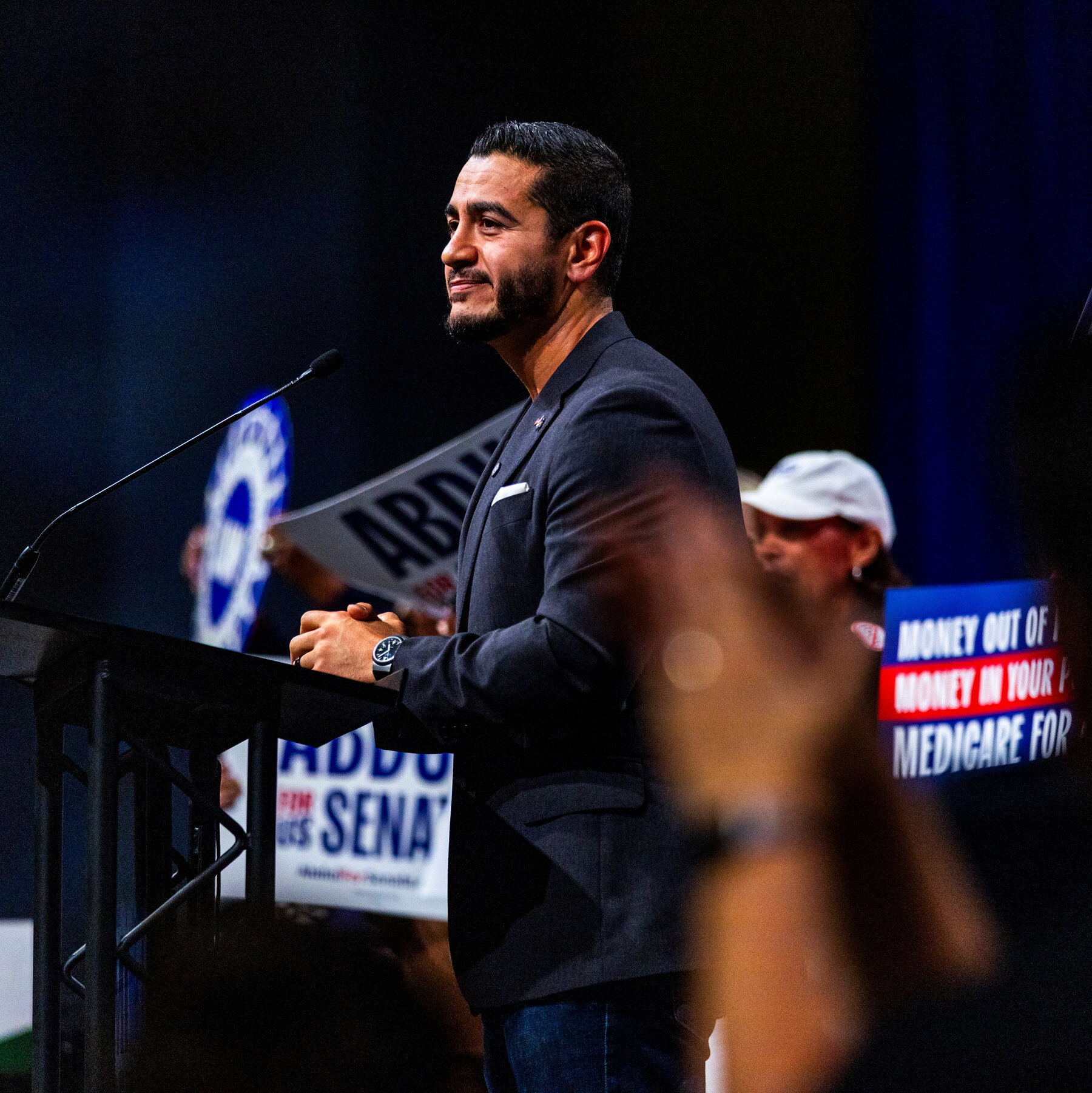 El-Sayed Wants to Mend Ties With Jewish Democrats, but Some Are Still Not Impressed 31pol michigan dems jwcb mediumSquareAt3X