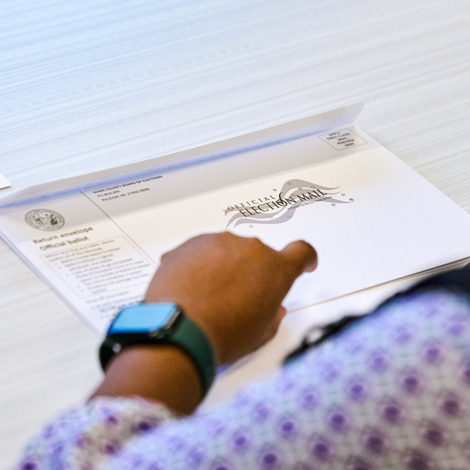North Carolina Set to Mail The Fall’s First Ballots As Trump Tries to Restrict Them 4pol nc mail ballots qgzp mediumSquareAt3X v2