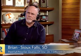 Dave Ramsey Appalled As Millennial Caller Admits He’s Paid Full Price For ‘Ocarina Of Time’ On 7 Different Occasions