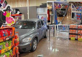 Texas driver arrested after ‘intentionally’ crashing into a closed Kroger to use bathroom: cops
