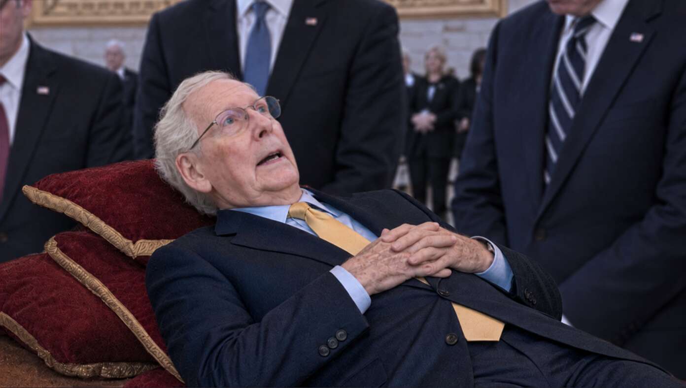 Congress Preemptively Holds State Funeral For Mitch McConnell 654044