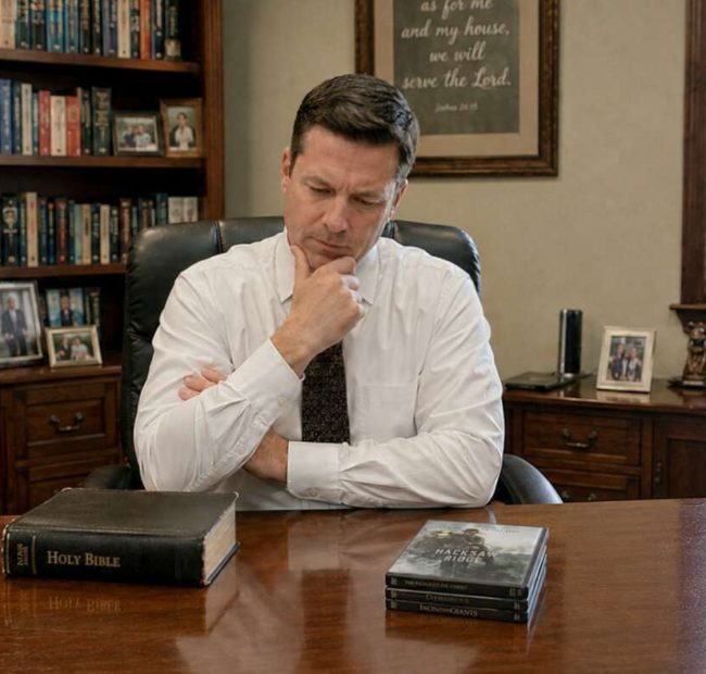 Pastor Torn Between Preaching God’s Eternal Word Or Playing Another Movie Clip