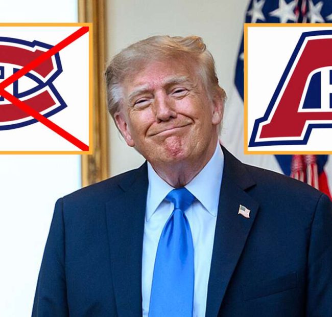 Trump Renames The Montreal Canadiens As The Montreal Americans