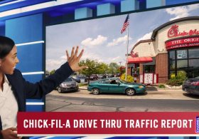 News Station Adds Chick-Fil-A Drive Thru Wait Times To Traffic Report