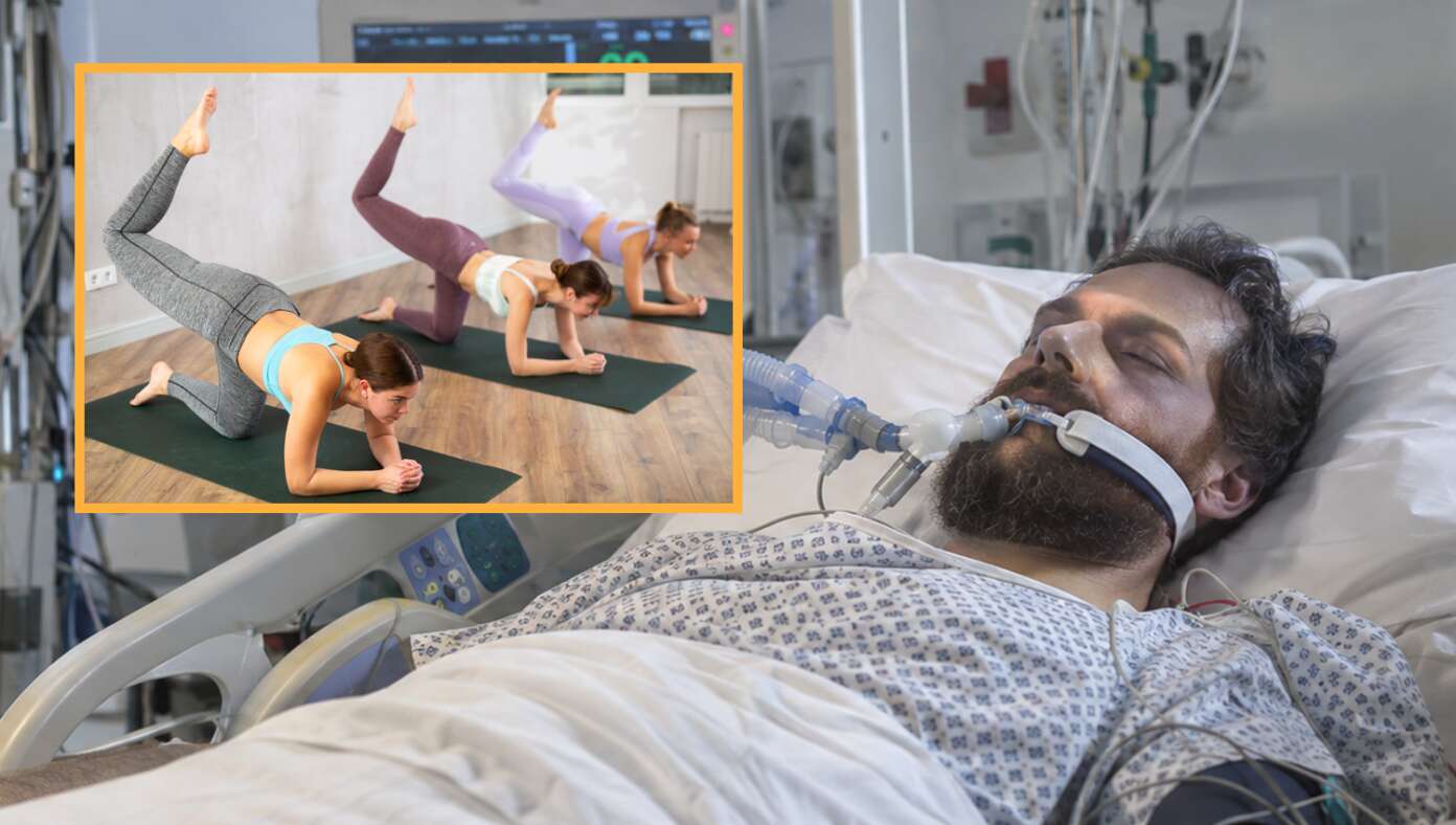 Husband In Critical Condition After Attempting Two Minutes Of Beginner's Yoga 6aad88e8e7580