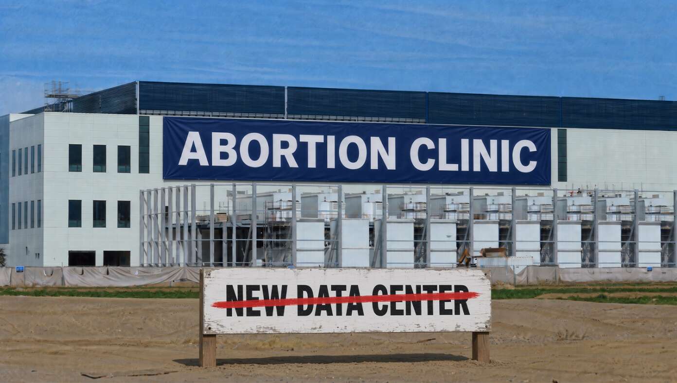 Data Center Disguises Itself As Abortion Clinic To Win Support From Liberals 6ab171848de6c6ab171848de6d