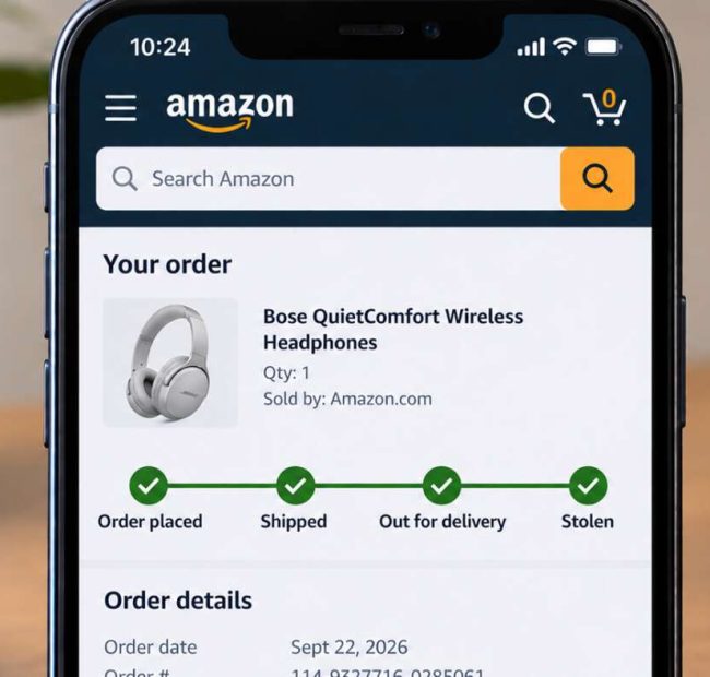 Amazon To Begin Updating California Customers Once Packages Have Been Stolen