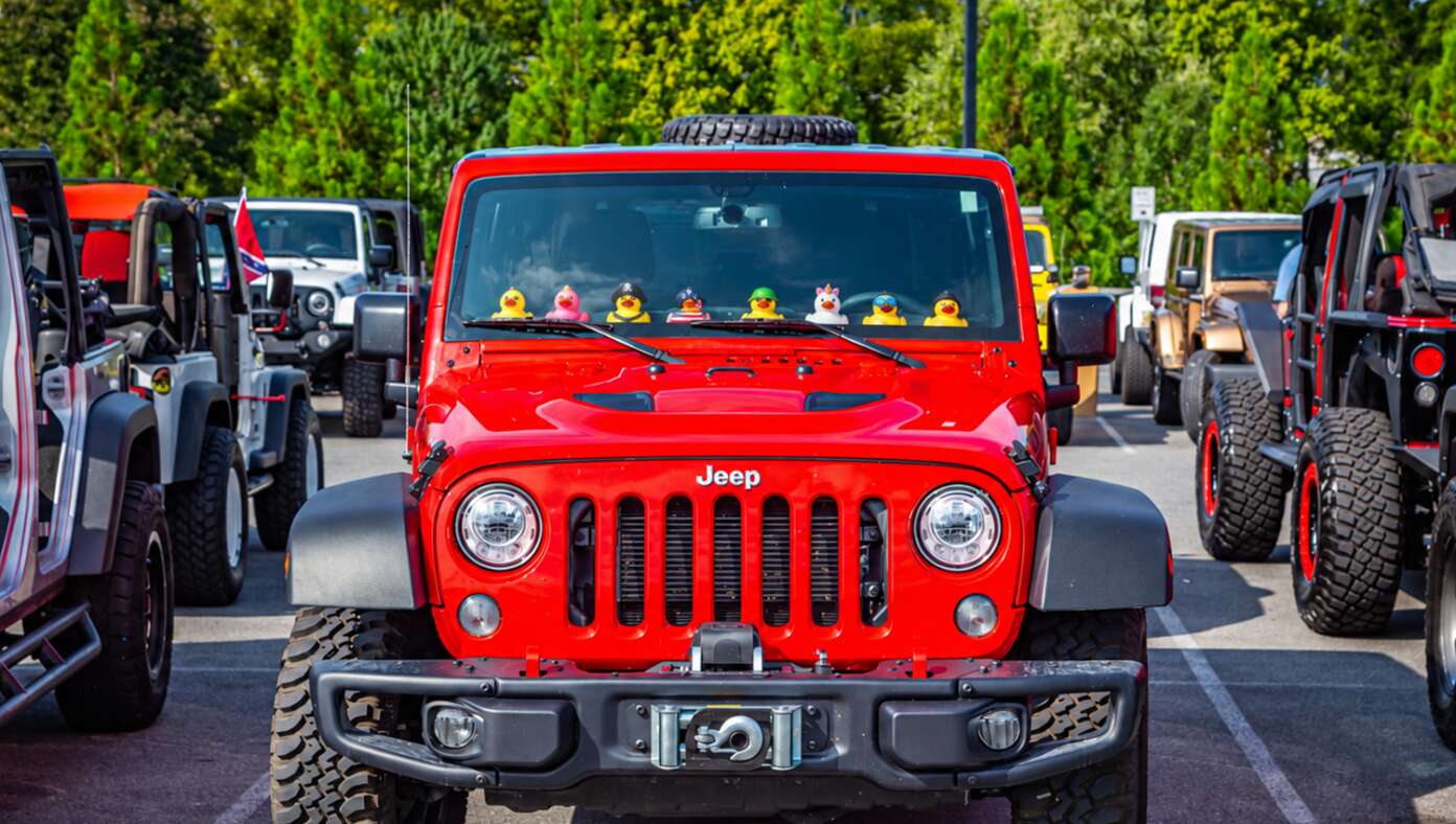 Heaven Confirms People Who Line The Dashboards Of Their Jeeps With Little Duckies Will Not Inherit The Kingdom Of God 6ab5708185a256ab5708185a26