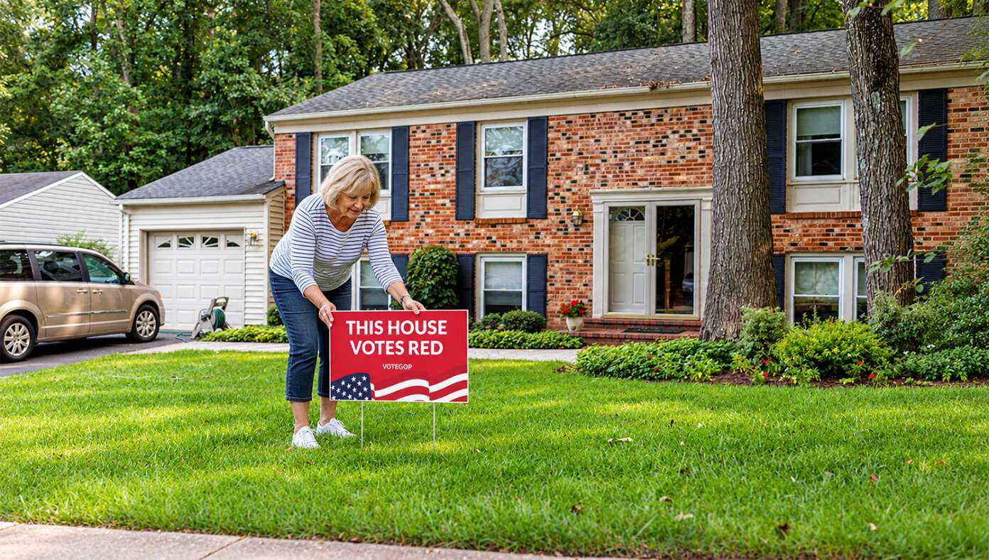 National Election Swayed As Beverly From Nebrasks Puts Political Sign In Yard 6ab6d46ecd50c6ab6d46ecd50d