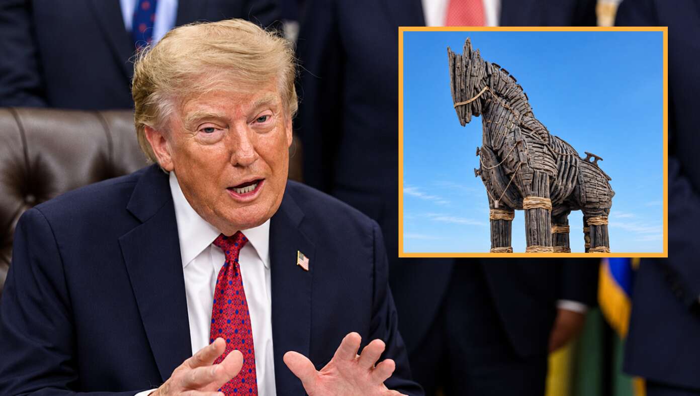 Trump Announces Plan To Gift Iran A Giant Wooden Horse 6abaa907195b56abaa907195b6