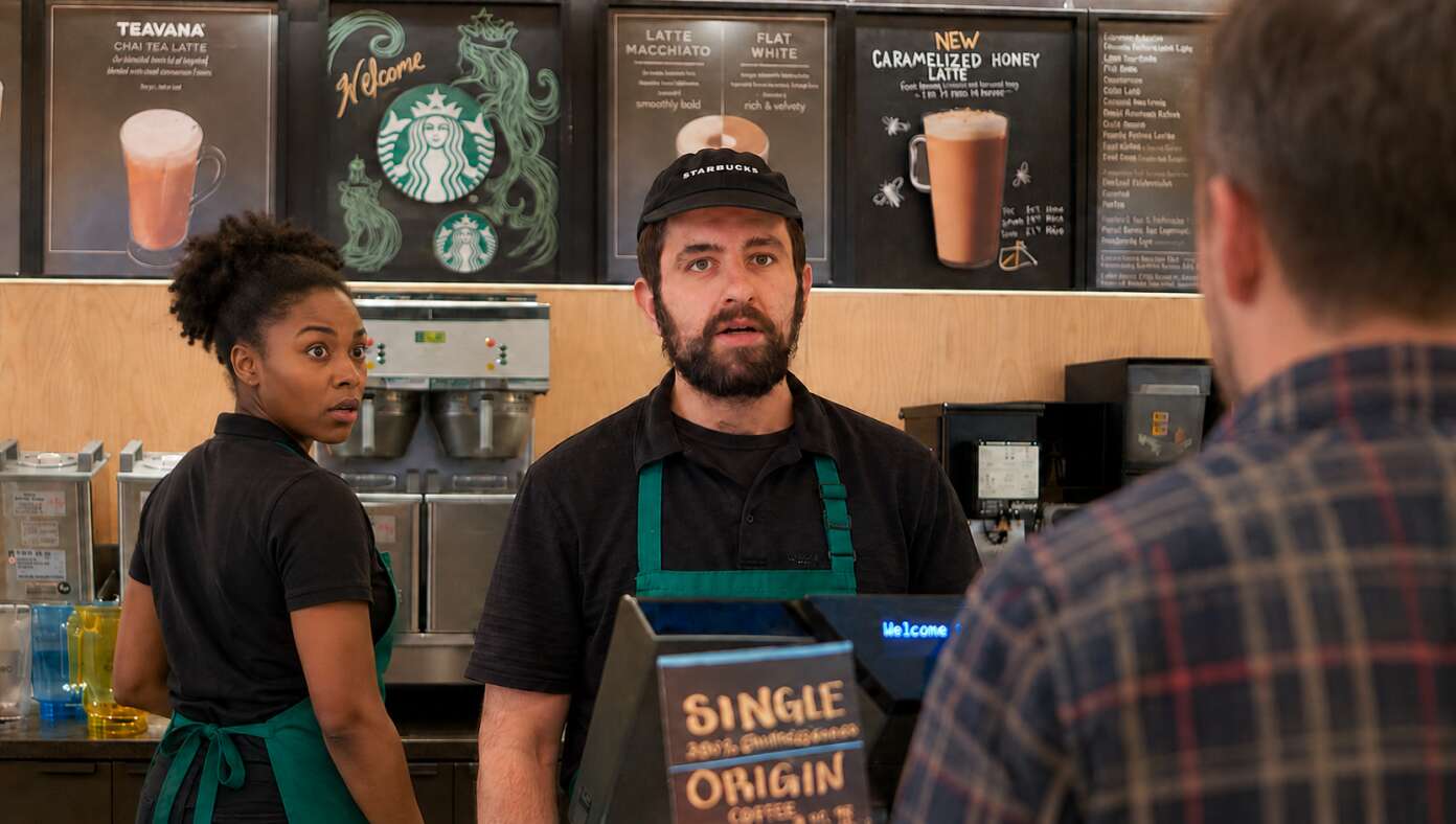 Starbucks Workers Freeze In Awestruck Wonder As Man Orders Something Called A 'Black Coffee' 7636570a