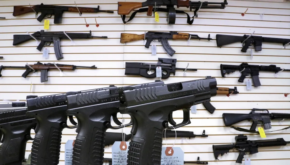 Pro-gun groups warn Supreme Court that ‘assault weapons’ bans revert rights to the 19th century AP24313838866379