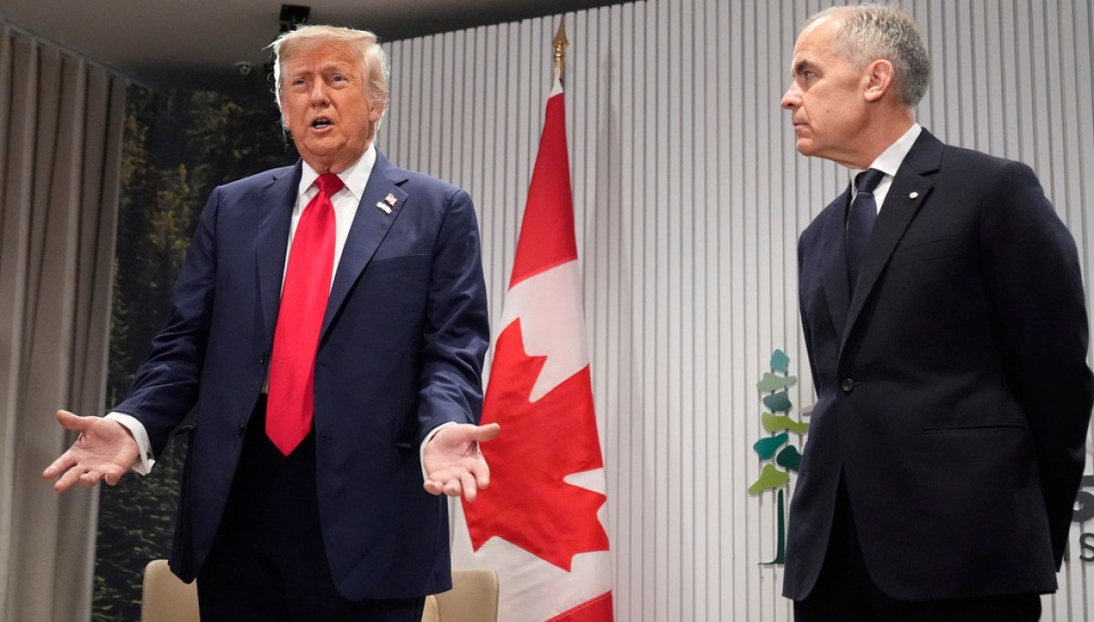 Trump orders $50 billion federal contracting block on Canadian goods AP25167564340029