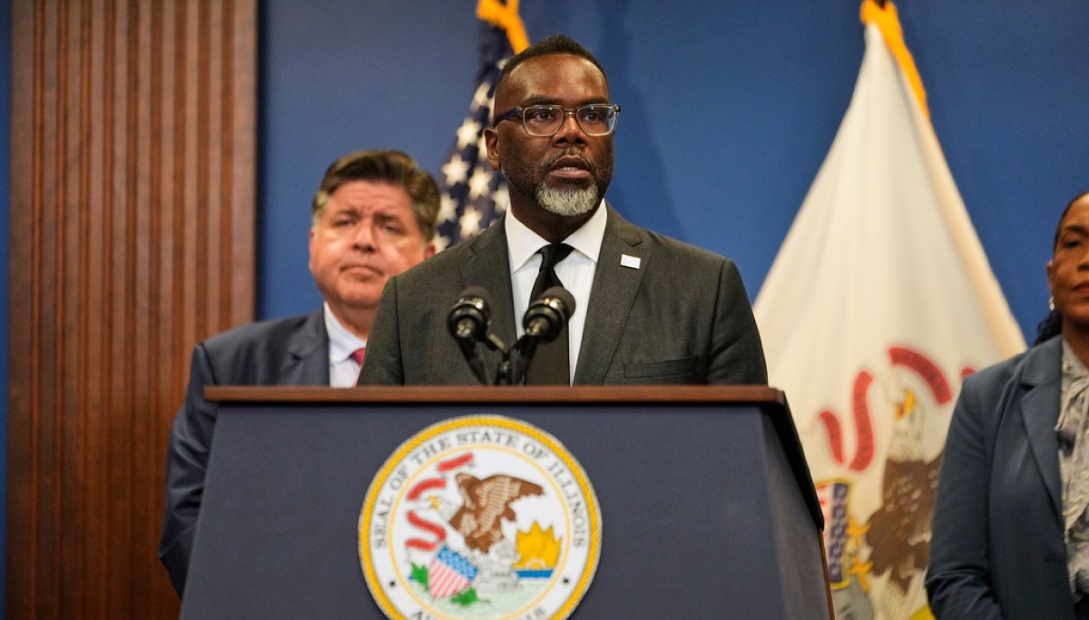 Chicago Mayor Brandon Johnson says he’ll run for second term AP25245750202838 Johnson