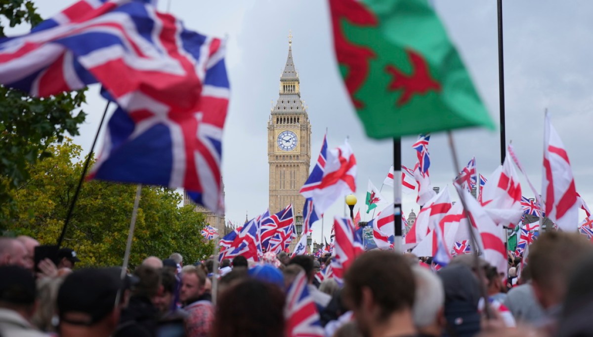 Northern Irish, Scottish, and Welsh leaders to sign pact pushing UK dissolution AP25256466904187